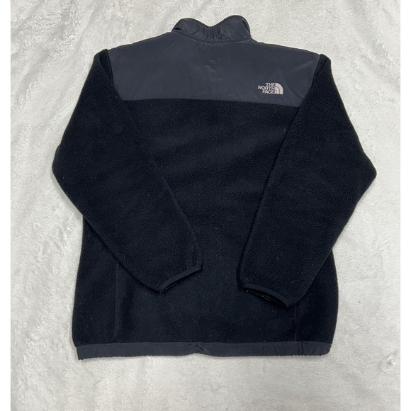 The North Face Girls Fleece Jacket Black Pockets Full Zip Polartec Size XL - Picture 9 of 9